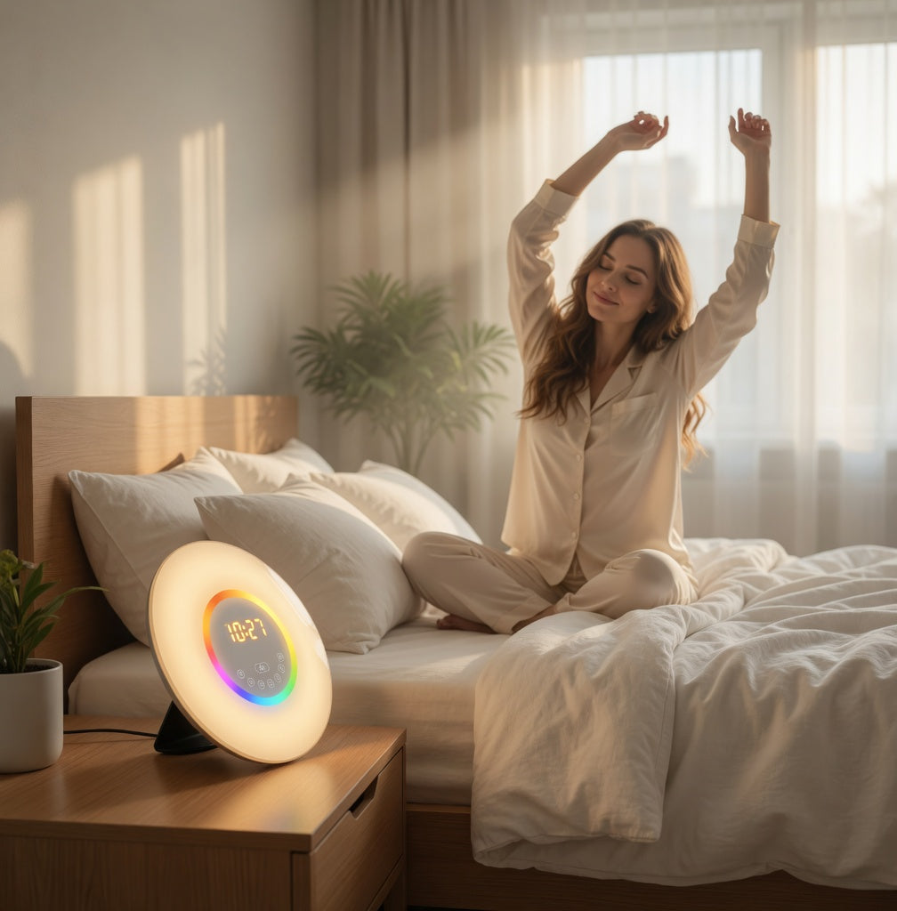 Minimalist, bedside-friendly form