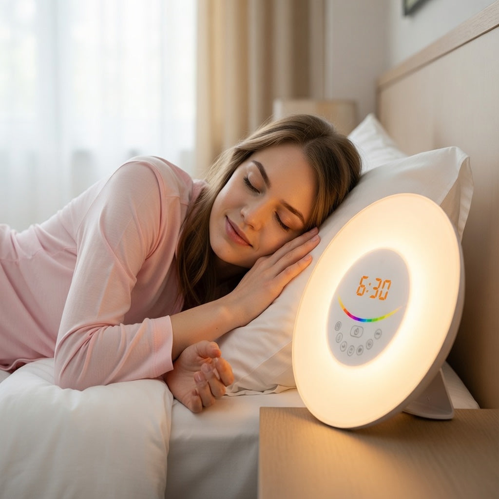 Abrupt alarms leave you tired before the day starts.